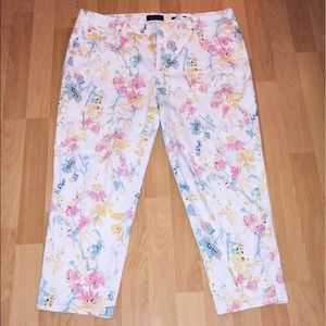 Charter Club Bristol Floral-Print Capri Pants
